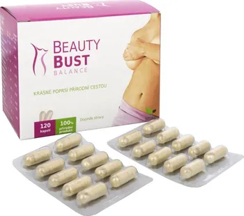 Přírodní produkt Natural Medicaments Beauty Bust Balance 120 cps.