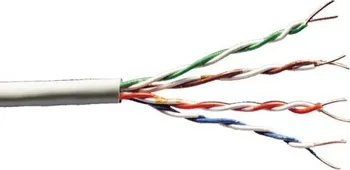Síťový kabel Digitus UTP kabel lanko AWG24/7, Cat.5e, box 100m, PVC