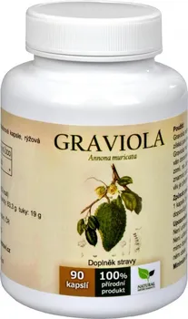 Přírodní produkt Natural Medicaments Graviola anona 90 cps.