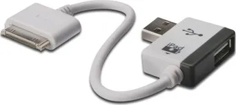 USB hub Digitus Apple připojovací a nabíjecí kabel + Usb hub pro Iphone/ipad/ipod