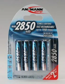 Článková baterie Ansmann akumulátor AA NiMH 2850 mAh (2 ks)
