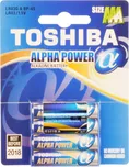 Baterie Toshiba Alpha Power LR03 4BP AAA