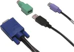 KVM kabel, 1,8 m, PS/2 nebo USB kláv. a…