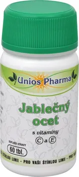 Přírodní produkt Unios Pharma Jablečný ocet s vitamíny C a E 60 tbl.