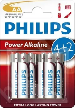 Článková baterie PHILIPS LR6P6BP/10