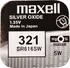 Článková baterie Baterie Maxell SR 616SW / 321