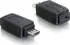Datové redukce Delock redukce micro USB A+B samice na micro USB A samec
