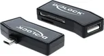 Delock Micro USB OTG čtečka karet + 1 x…