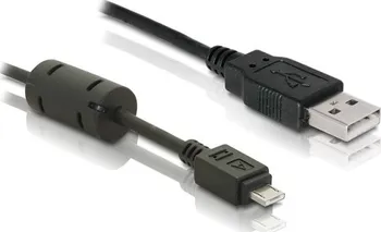 Delock USB-Ladekabel USB A - Lightning/USB C 1 m