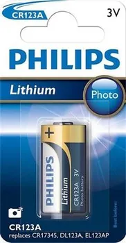 Článková baterie Philips CR123A/01B