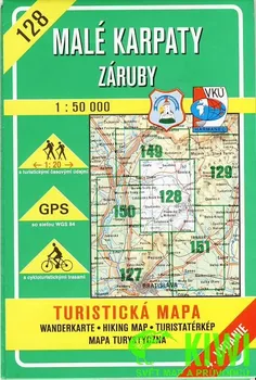 Malé Karpaty Záruby 1:50 000