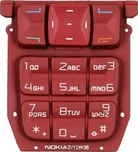 Klávesnice Nokia 3220 červená ORIGINÁL