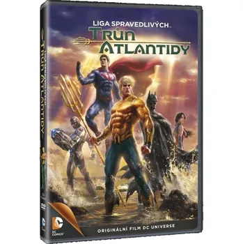 DVD film DVD DCU: Liga spravedlivých: Trůn Atlantidy (2015) 