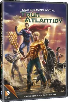 DVD film DVD DCU: Liga spravedlivých: Trůn Atlantidy (2015) 
