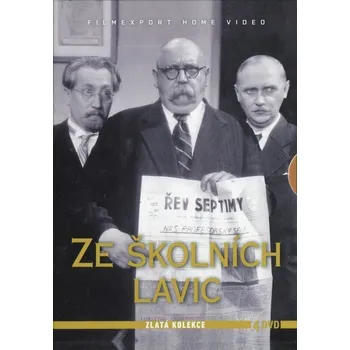 Sběratelská edice filmů DVD Kolekce Ze školních lavic 4 disky