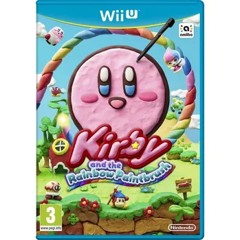 Hra pro starou konzoli Nintendo WiiU Kirby and Rainbow Paintbrush