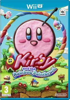 Nintendo WiiU Kirby and Rainbow Paintbrush