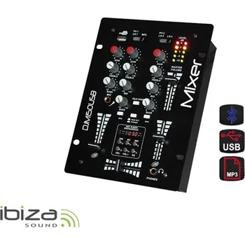Mixážní pult Ibiza DJM150USB-BT