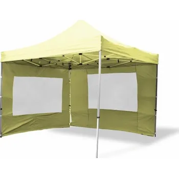 Zahradní stan Garth Profi zahradní párty stan nůžkový 3 x 3 m + 2 boční stěny