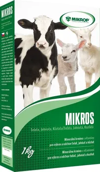 Krmivo pro hospodářské zvíře MIKROP ČEBÍN Mikros telata/jehňata/kůzlata 1 kg