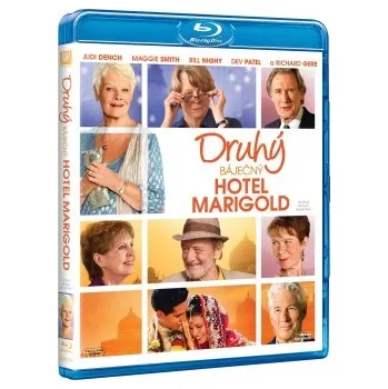 Blu-ray film Druhý báječný hotel Marigold [Blu-ray]