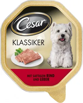 Krmivo pro psa Cesar vanička hovězí/játra 150 g