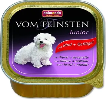 Krmivo pro psa Animonda paštika Junior hovězí/drůbež 150 g