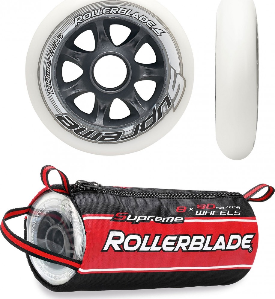 Rollerblade Supreme 90mm/85A (sada 8 Ks) - Zbozi.cz