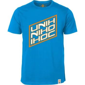 Pánské tričko Triko Unihoc Voodoo modré
