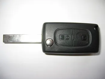 Náhradní obal klíče Citroën, 2-tlačítkový vystřelovací, planžeta klíče VA2