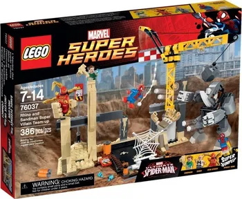 Stavebnice LEGO LEGO Super Heroes 76037 Superzlosynové Rhino a Sandman