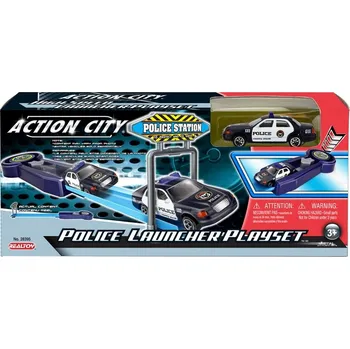 Příslušenství k autodráze Realtoy Startovací zařízení k dráze + policie