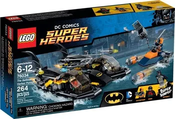 Stavebnice LEGO LEGO Super Heroes 76034 Honička v přístavu s Batmanovým člunem