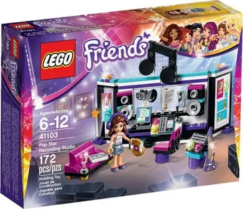 Stavebnice LEGO LEGO Friends 41103 Nahrávací studio pro popové hvězdy