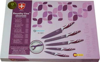 Kuchyňský nůž Royalty Line-PRP5 6-dílná sada nožů se škrabkou