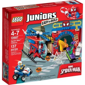 Stavebnice LEGO LEGO Juniors 10687 Spider-Manova skrýš
