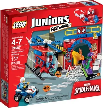Stavebnice LEGO LEGO Juniors 10687 Spider-Manova skrýš