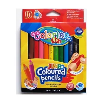 Pastelka Pastelky 10ks Colorino Kids Jumbo TRIO mini 32964PTR