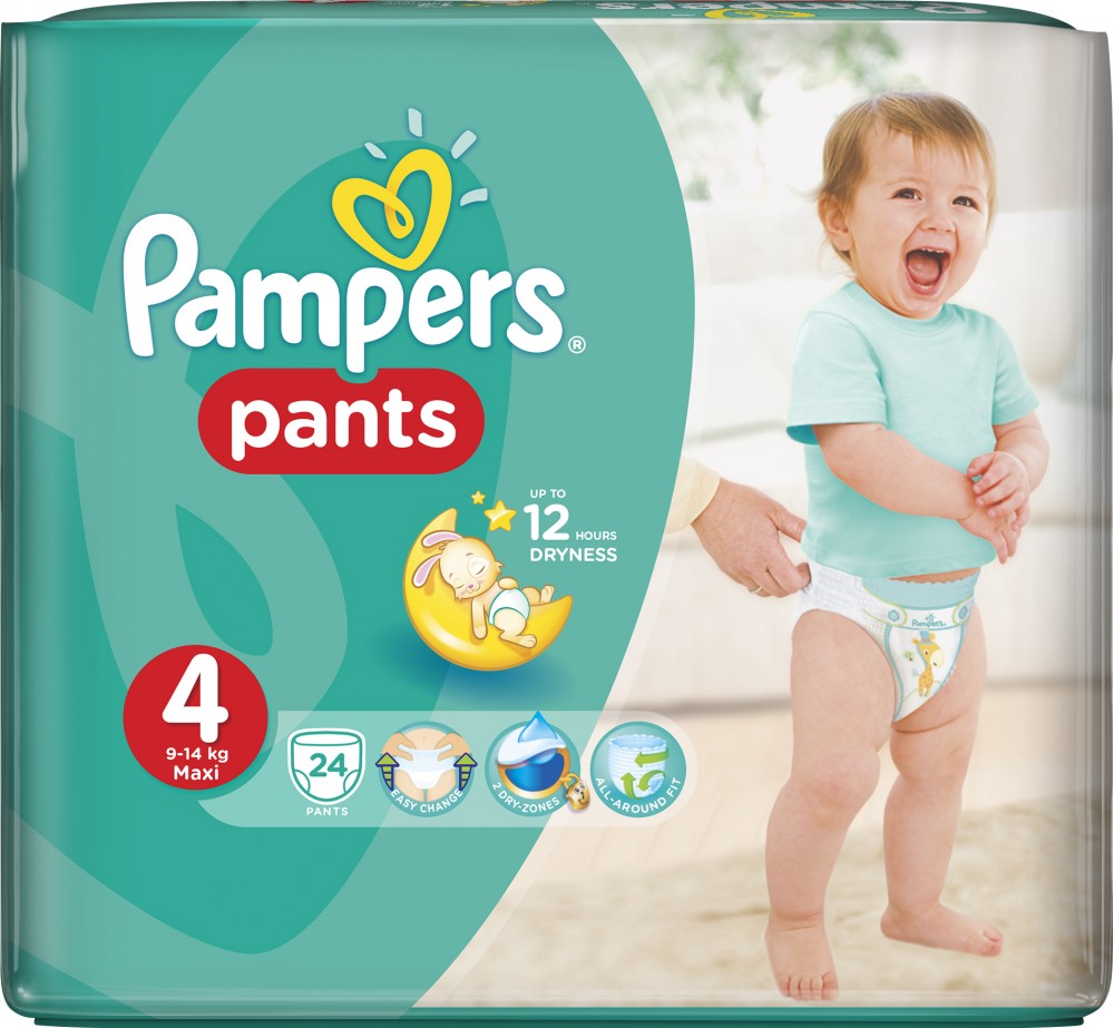 pampers pants 4 cena