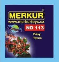Díl pro stavebnice Merkur náhradní díly ND113 gumové pásy