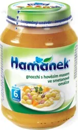 Hami Hamánek Gnocchi s hovězími kousky ve smetanové omáčce 6 x 190 g