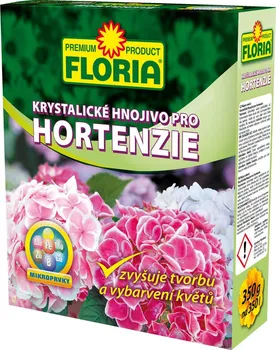 Hnojivo Floria krystalické hnojivo pro hortenzie 350 g