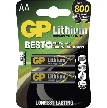 GP baterie lithiová FR6 2BL
