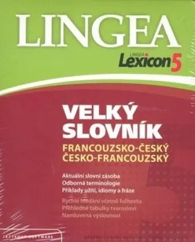 Slovník Lexicon 5 Francouzský velký slovník