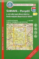 KČT 65 Šumava Povydří 1:50 000