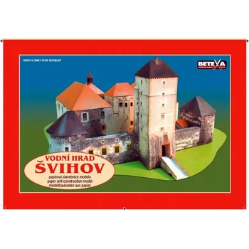 Papírový model Vodní hrad Švihov 1:200 - Betexa