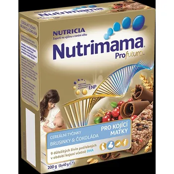 Recenze Nutrilon Nutrimama Cereální tyčinky 2 x 200g 