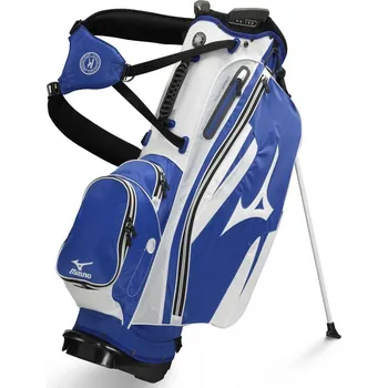 Golfový bag Mizuno bag stand Tour, Modrá/Bílá