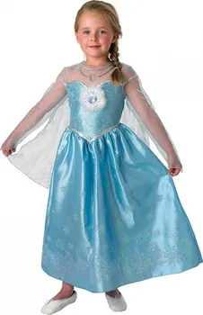 Karnevalový kostým Rubies Elsa Frozen deluxe dětský kostým M