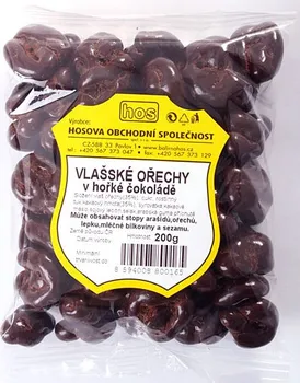 Hos Vlašské ořechy v hořké čokoládě 200 g